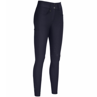 Pantalon d'équitation Amia SD Knee Grip Bleu Marine