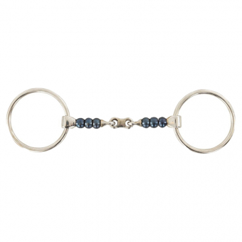Mors à double brisure avec boules Sweet Iron 14mm