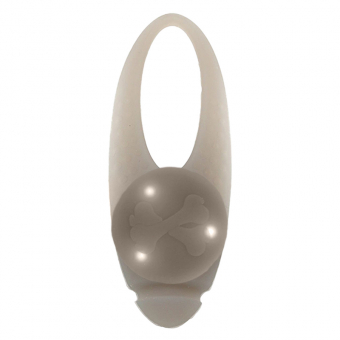 Lampe clignotante basique en silicone LED Gris