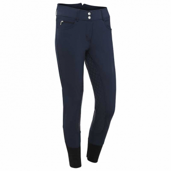 Pantalon d'équitation Andalouse Full Grip Bleu Marine