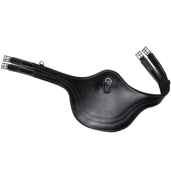 Plaque abdominale anatomique Luxury Stitching Noir