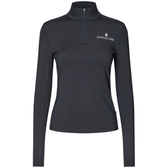 Haut d'équitation Classic Training Shirt Bleu Marine