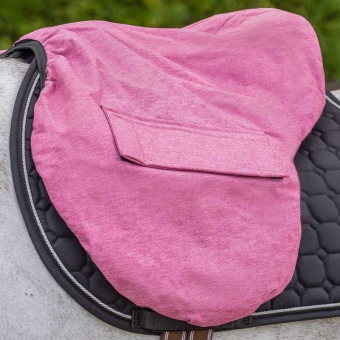 Housse de selle Water Repellent Rose