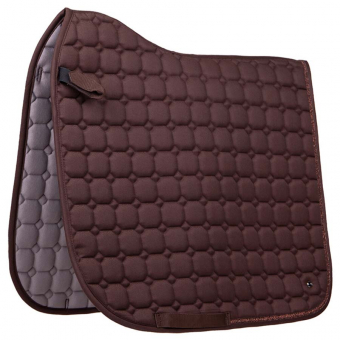 Tapis de selle de dressage Hailyn Marron