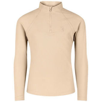 Haut d’entraînement Enfant/Junior Girl Madrid Long Sleeve Beige