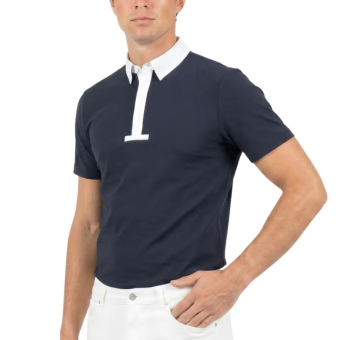 Chemise de concours Homme Classic Short Sleeve Bleu Marine