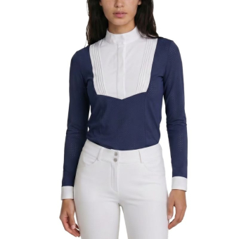 Haut de concours Heritage Air Long Sleeve Bleu Marine