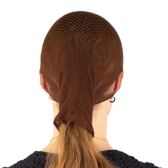 Filet à cheveux Riding Wear 2-pack Marron Foncé