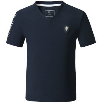 T-shirt Enfant/Junior V Bleu Marine