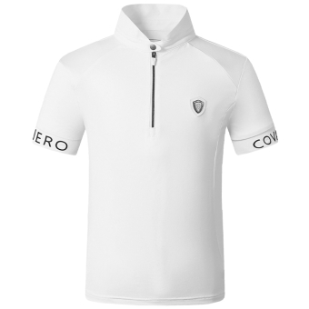 Haut de compétition Enfants/Junior Shortsleeve Blanc