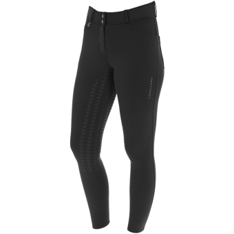 Pantalon d'équitation Compression Noir