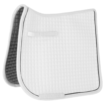 Tapis de selle dressage Bamboo Fiber Blanc