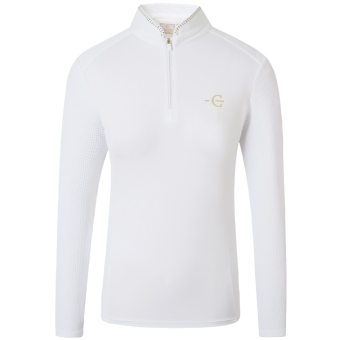 Chemise de concours Competition Longsleeve Blanc
