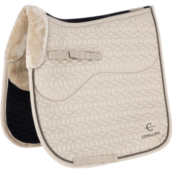 Tapis de selle dressage Soft Beige