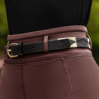 Ceinture Gemma Polo Marron/Beige