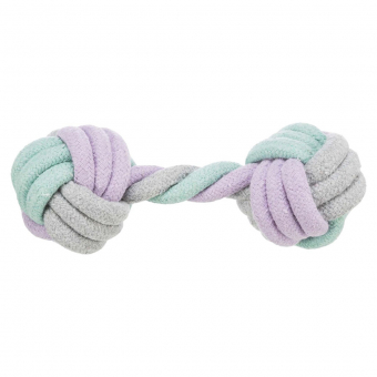 Jouet pour chien Rapport en corde Junior Gris/Turquoise/Lilas