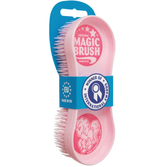 Brosse Rose Poney
