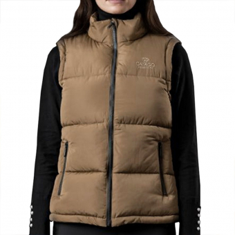 Gilet d'Équitation Busta Puffer Beige