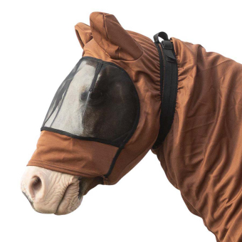 Capuche d'eczéma UV-Protection Marron