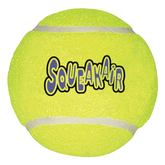Jouet pour chien Balle de tennis KONG SqueakAir Jaune