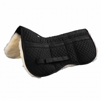 Tapis de correction en peau de mouton Intérieur Noir