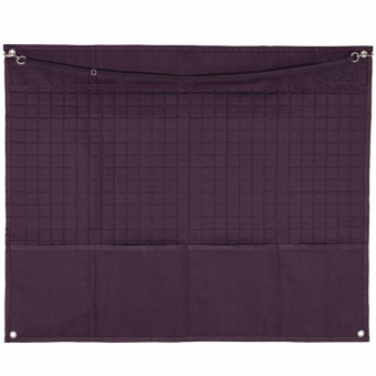 Rideau de box Quilt Half Bordeaux
