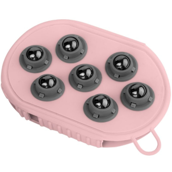 Brosse de pansage Massage Rose