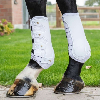 Guêtres de dressage Breath Blanc