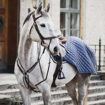 Couvre-rein Quilted 420D 200g Bleu Marine