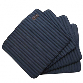 Protège-tapis absorbant 45 x 30 - 4-pack Bleu Marine