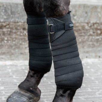Bandages Polar Fleece & Elastic Noir