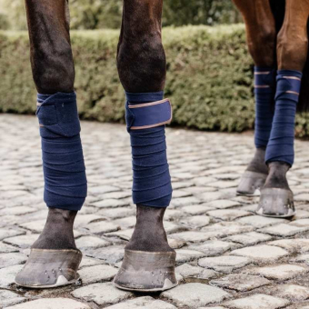 Bandages en polaire Polar 4-pack Bleu Marine