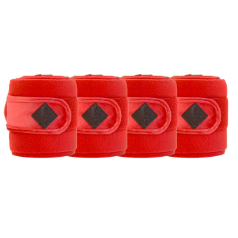 Bandages Polar Fleece Velvet Rouge