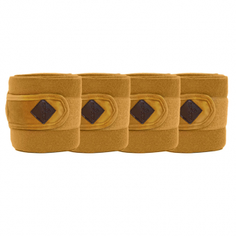 Bandages Polar Fleece Velvet Moutarde