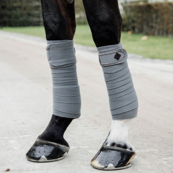 Bandages Polar Fleece Pearls Gris