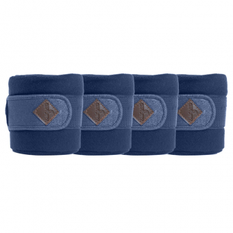 Bandages Polar Fleece Glitter Bleu Marine