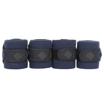 Bandages Polar Fleece Show Vegan Wool Bleu Marine