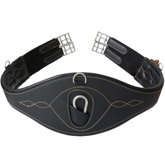 Anatomique sangle de selle noir