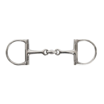 Double brisures Mors D-Ring Stainless Steel