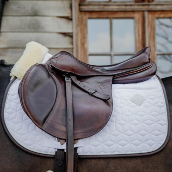 Tapis de selle Skin Friendly Blanc