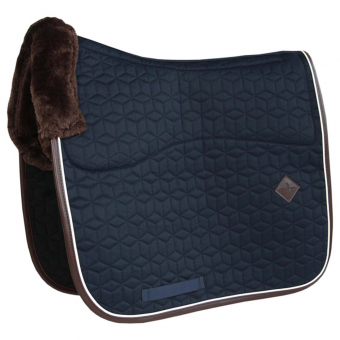 Tapis de selle dressage Skin Friendly Bleu Marine