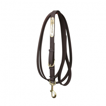 Halter en cuir Presentation Artificial Marron