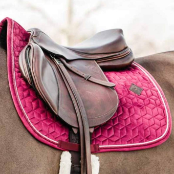 Tapis de selle Velvet Fuchsia