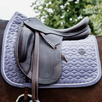 Tapis de selle dressage Velvet Violet