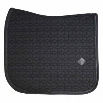 Tapis de selle de dressage à Paillettes Rope Noir