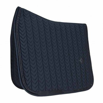 Tapis de selle de dressage Velvet Perles Noir
