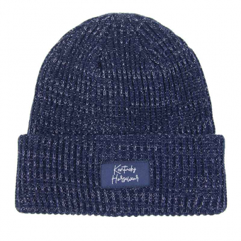 Casquette Beanie Glitter Bleu Marine