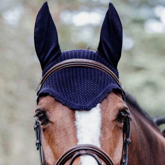 Bonnet Anti-Mouches Bleu Marine  