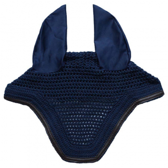 Bonnet Wellington Leather Bleu Marine