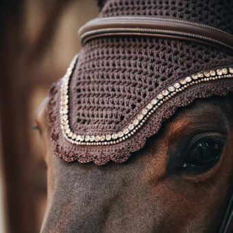 Bonnet Wellington Pierre & Perle Marron Foncé